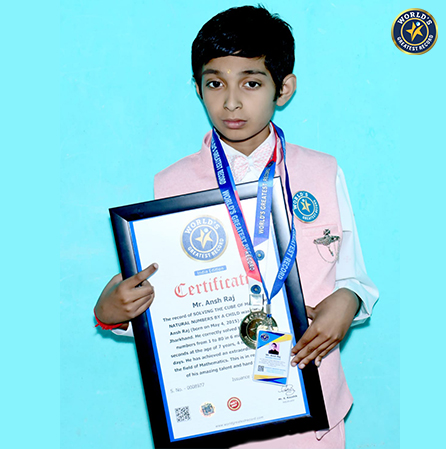 Master Ansh Raj  